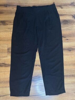 Shinestar Black Cropped Women's Trousers
